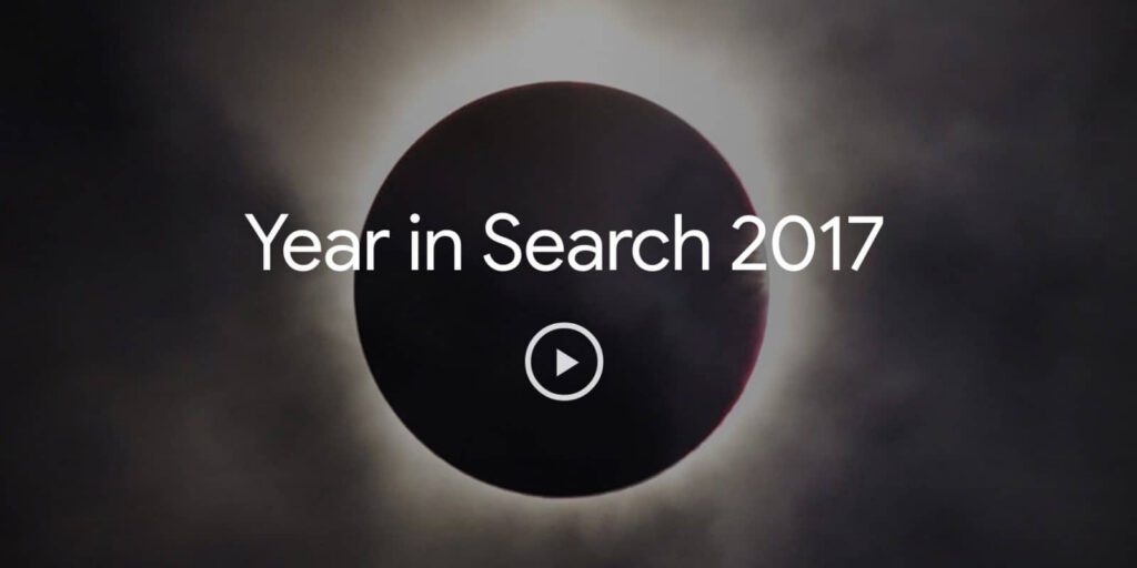 Wat zocht u in 2017 op Google? 16 google year in search 20171