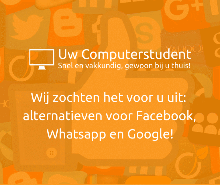 alternatief facebook whatsapp google