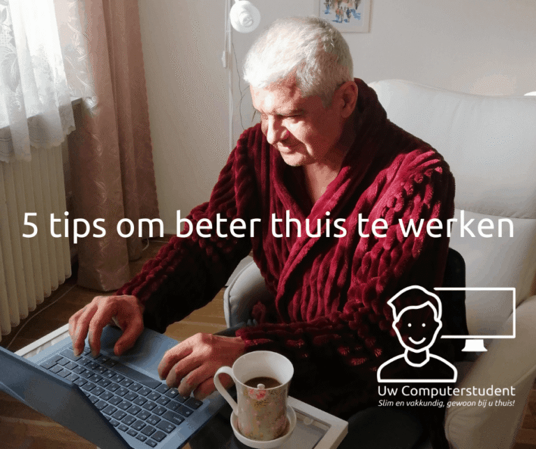 tips thuis werken