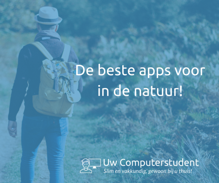 apps voor in de natuur