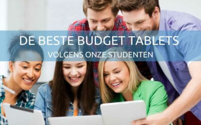 De beste budget tablets volgens onze studenten