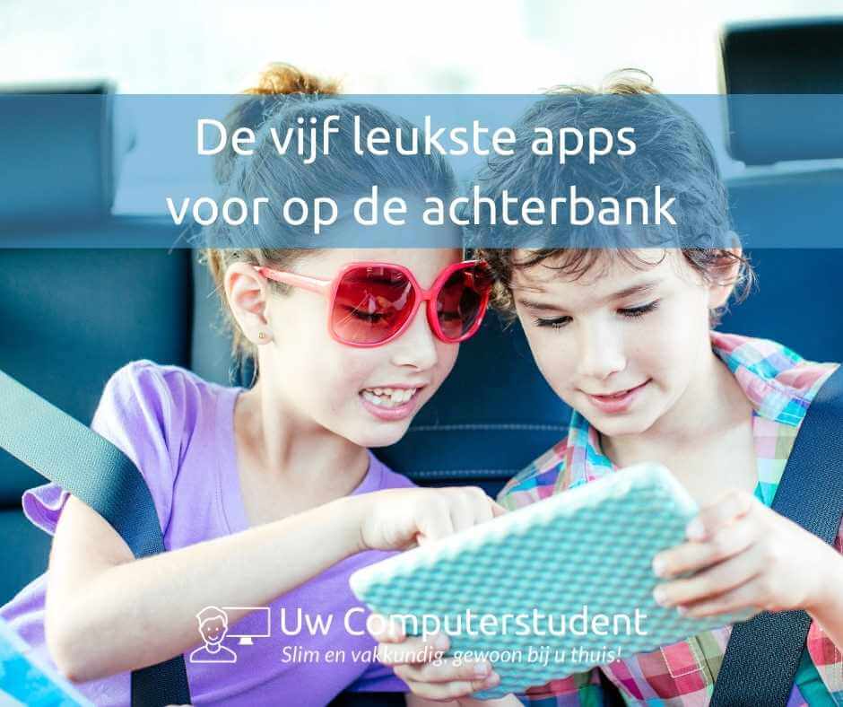 De vijf leukste apps voor op de achterbank 1 Leukste apps voor op de achterbank