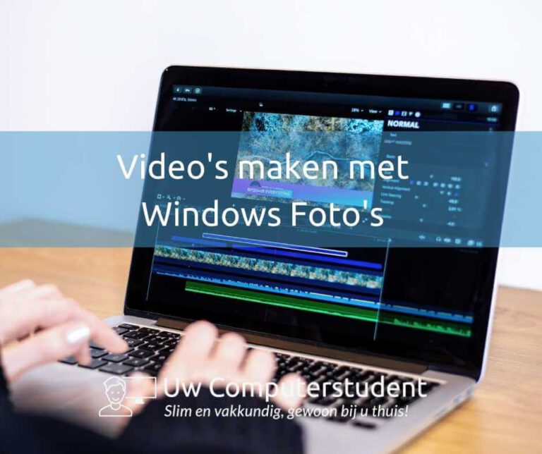 Video's maken met Windows Foto's